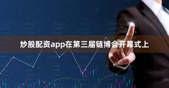 炒股配资app在第三届链博会开幕式上